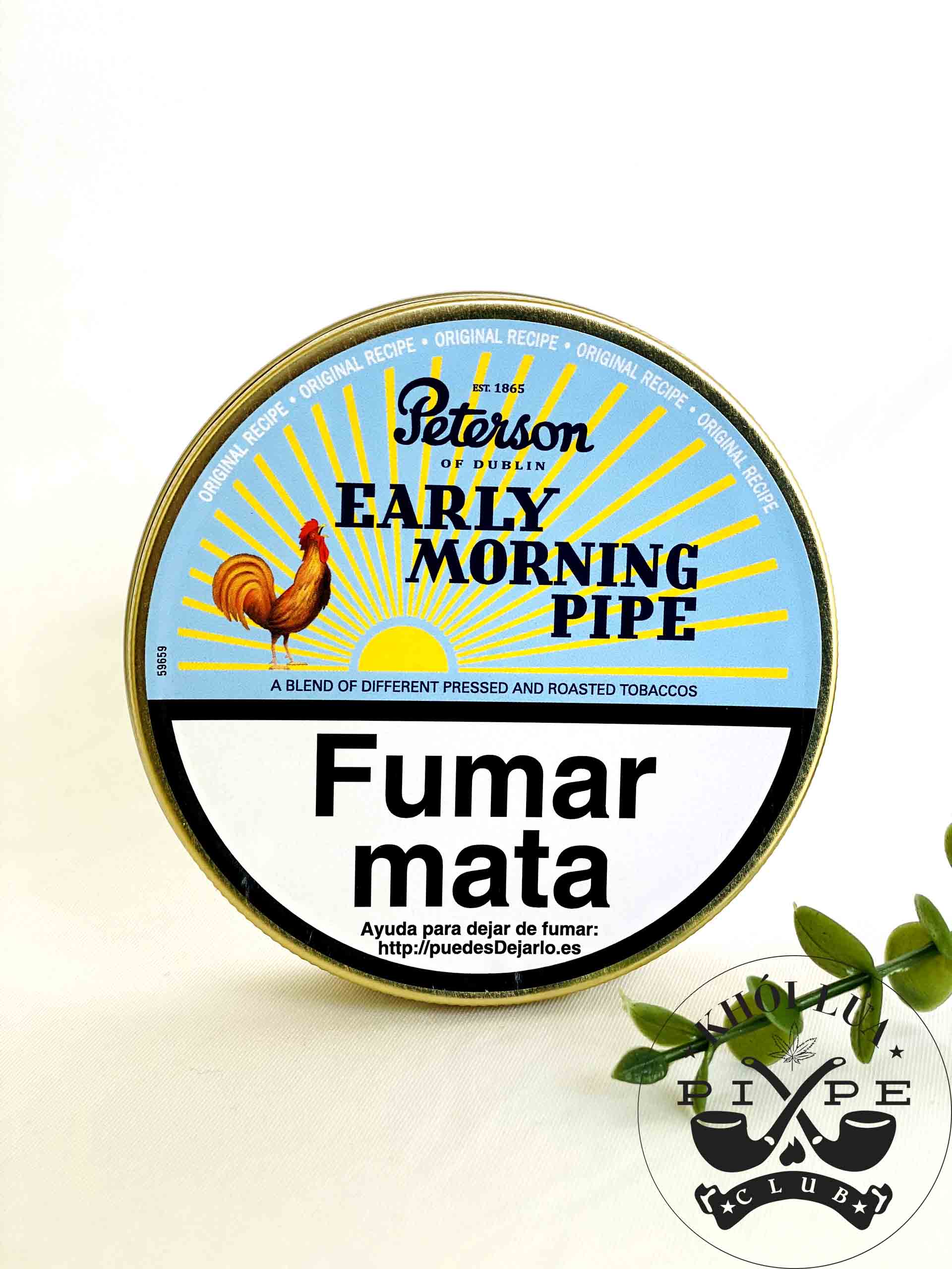 Thuốc Tẩu Hộp Peterson - Early Morning Pipe ( Hàng Tây Ban Nha)