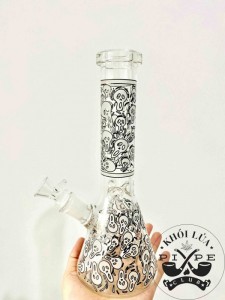 Bongs Dạ Quang Đầu Lâu Size 25 - GB1887