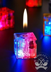 Bật Lửa Ngọn Cube Led CZ259