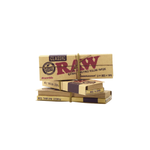 Raw 1/4 nâu kèm tip