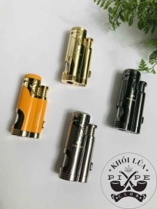 Bật Lửa Khò Cigar Cohiba 2 Tia Kèm Đục COB359